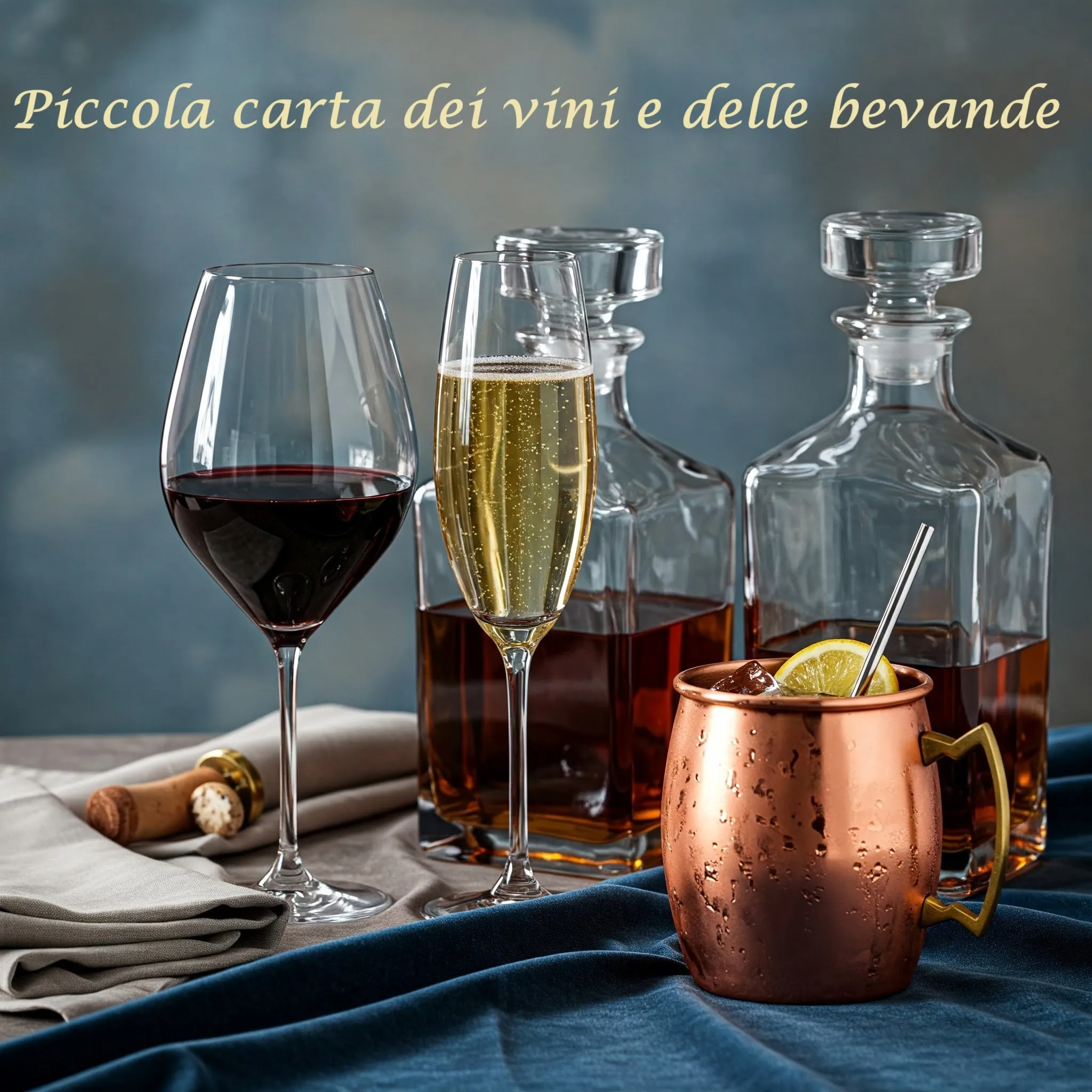 Piccola carta dei vini e delle bevande del ristorante Checchino dal 1887